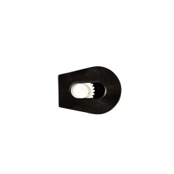 Зажим для шнура 4 мм KL цвет Чёрный + Белый (поштучно)  в Костроме