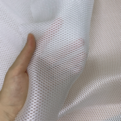Сетка 3D трехслойная Air mesh 160 гр/м2, цвет Белый (на отрез)  в Костроме