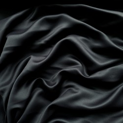 Светозатемняющая ткань для штор &quot;Блэкаут&quot; 95% (Blackout), цвет Черный (на отрез)  в Костроме
