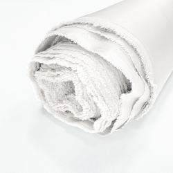 Мерный лоскут в рулоне Ткань Оксфорд 600D PU, цвет Белый 21,3м (№80,2)  в Костроме
