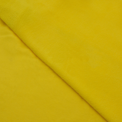 Флис Односторонний 180 гр/м2, Желтый (на отрез)  в Костроме