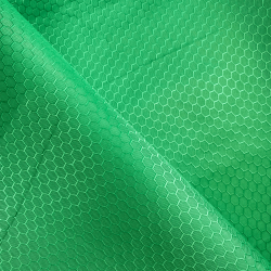 Ткань Оксфорд 300D PU Рип-Стоп СОТЫ, цвет Зелёный (на отрез)  в Костроме