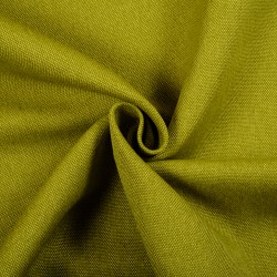 Ткань Рогожка (мебельная), цвет Зелёный (на отрез)  в Костроме