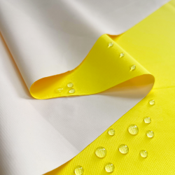 Водонепроницаемая Дышащая Мембранная ткань PU 10'000, цвет Жёлтый (на отрез)  в Костроме